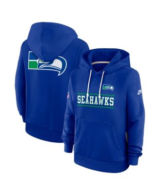 Women's Royal Seattle Seahawks Sideline Standard Issue Alternate Dri-FIT Hoodie