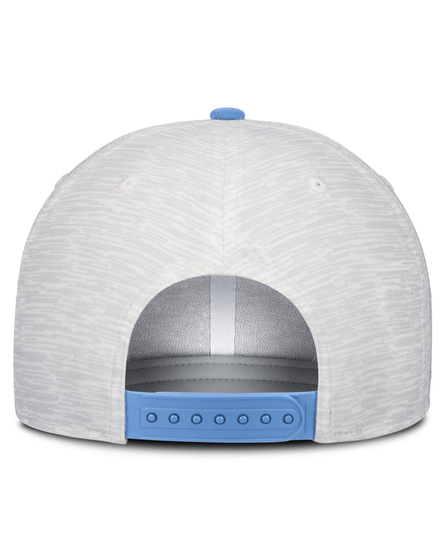Men's and Women's White/Carolina Blue North Carolina Tar Heels Primetime Rise Adjustable Hat