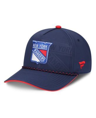 Men's Navy New York Rangers On Stage Podium A-Frame Adjustable Hat