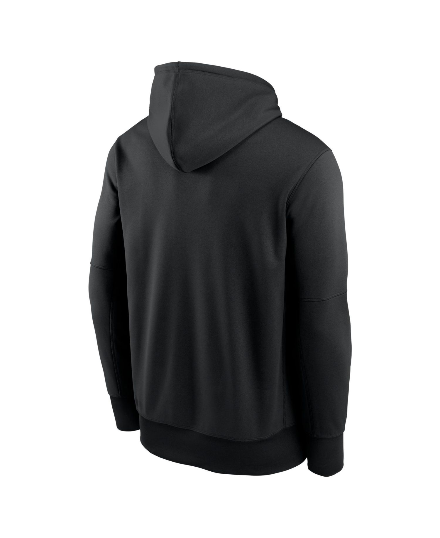 Men's Black San Francisco Giants Primary Wordmark Therma Hoodie
