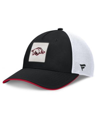 Men's Black Arkansas Razorbacks 5-Panel Matter Flex Hat