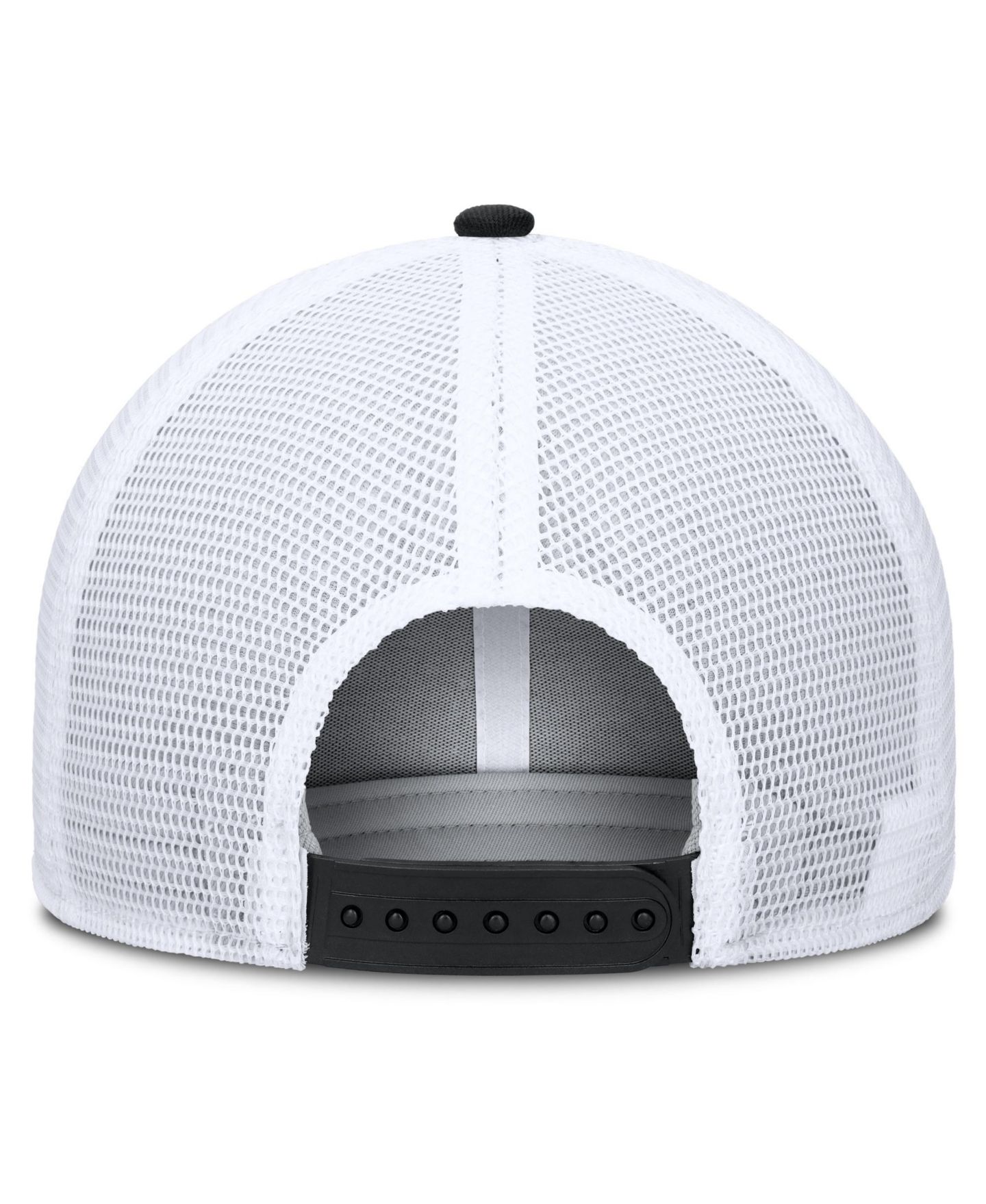 Мужская кепка Nike Black/White Boston Red Sox Camo Rise Trucker Dri-FIT Adjustable Hat — фото 4