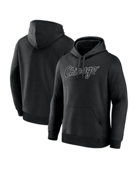 Мужское худи Logo Athletic Black Chicago White Sox Wordmark