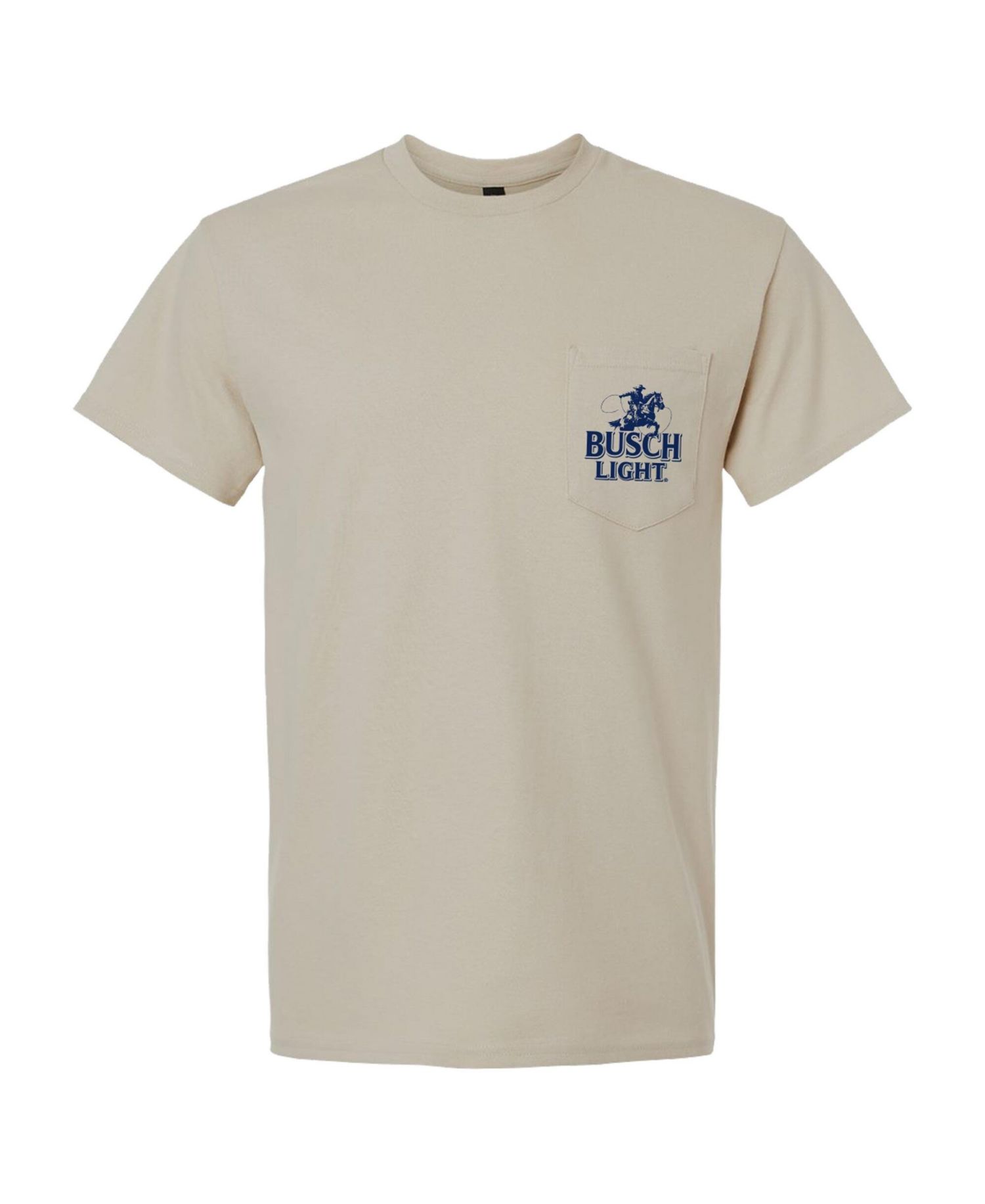 Men's Tan Ross Chastain #1 Busch Light COTA Rodeo T-Shirt