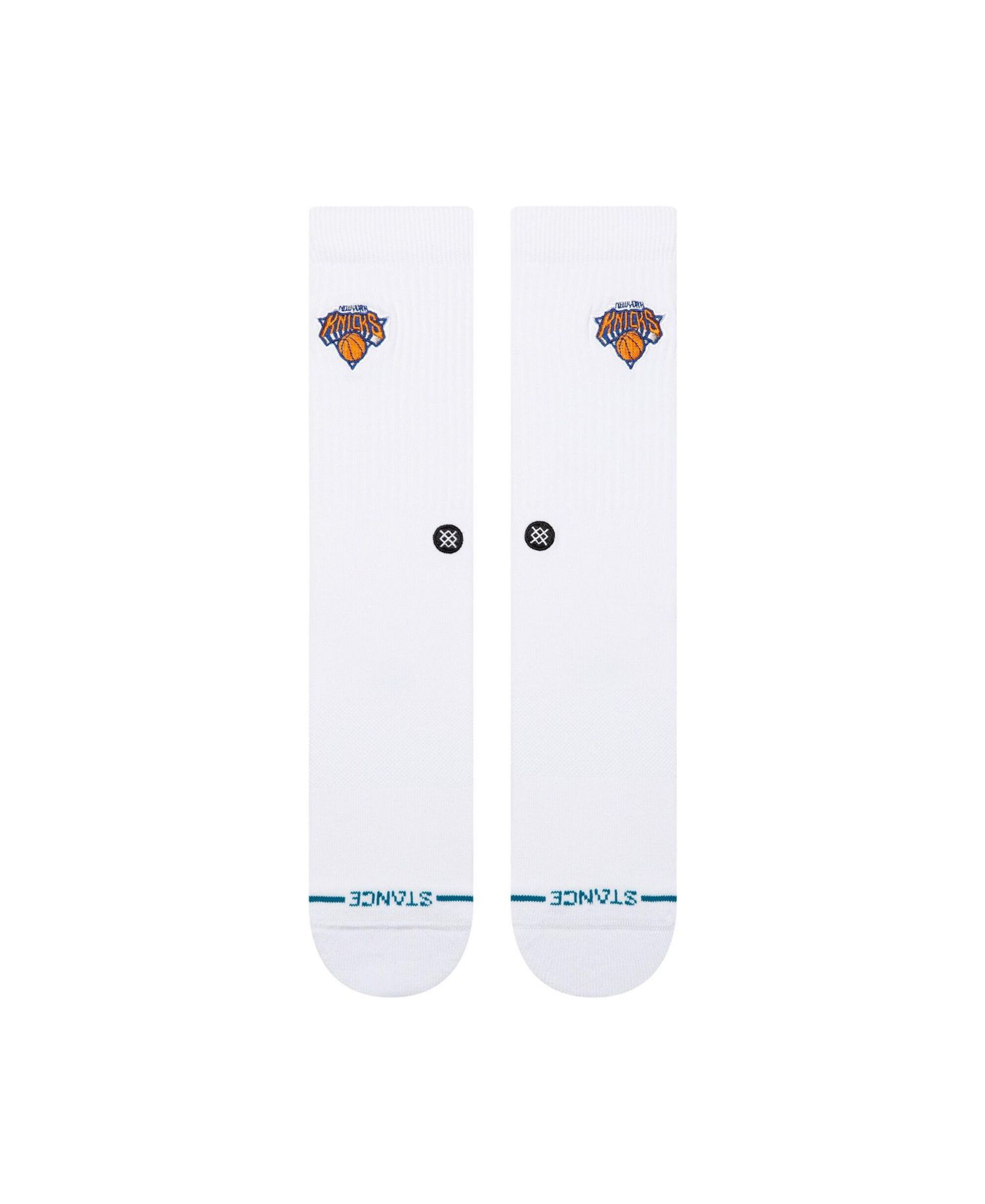 Men's & Women's New York Knicks Crested Cotton-Blend Crew Socks