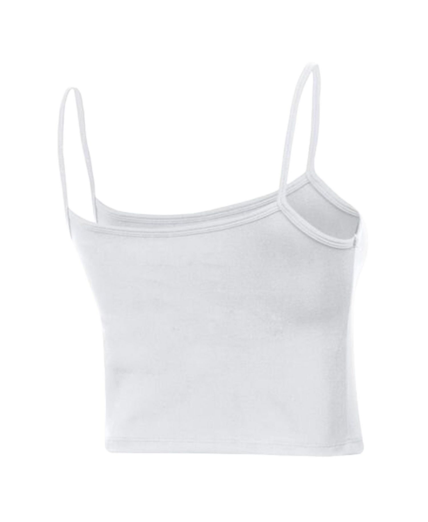 Women's White Detroit Tigers America Scoop Tank Top