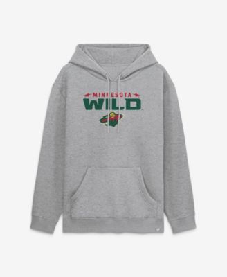 Men's Heather Gray Minnesota Wild Home Fleece Hoodie