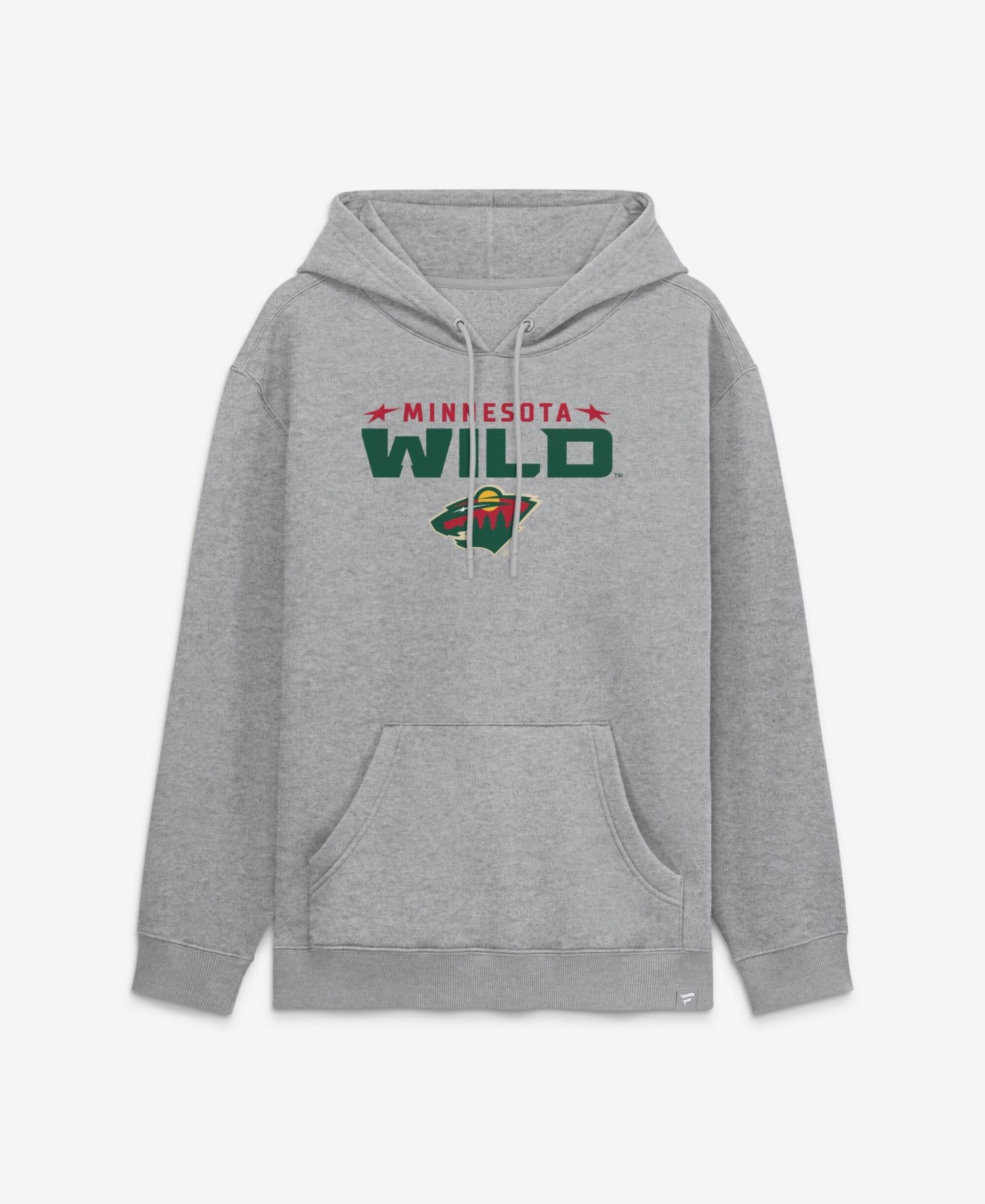 Men's Heather Gray Minnesota Wild Home Fleece Hoodie