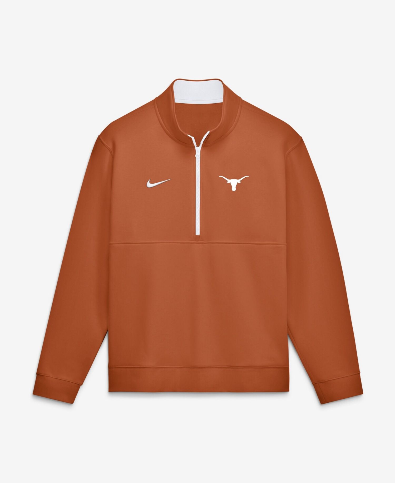 Men's Texas Orange Texas Longhorns Primetime Club Fleece Half-Zip Pullover Sweatshirt