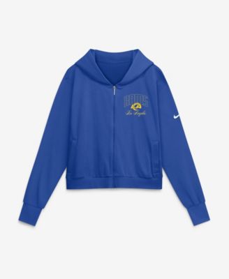 Women's Los Angeles Rams Primetime Long-Sleeve French-Terry Full-Zip Hoodie