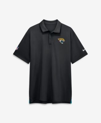 Men's Black Jacksonville Jaguars Sideline Powerful Blocking Dri-FIT Tour Polo Shirt