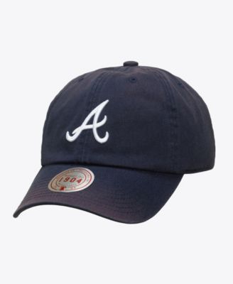 Men's and Women's Navy Atlanta Braves 1904 Soft Wash Adjustable Hat