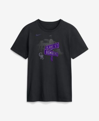 Men's Black Colorado Rockies Local T-Shirt