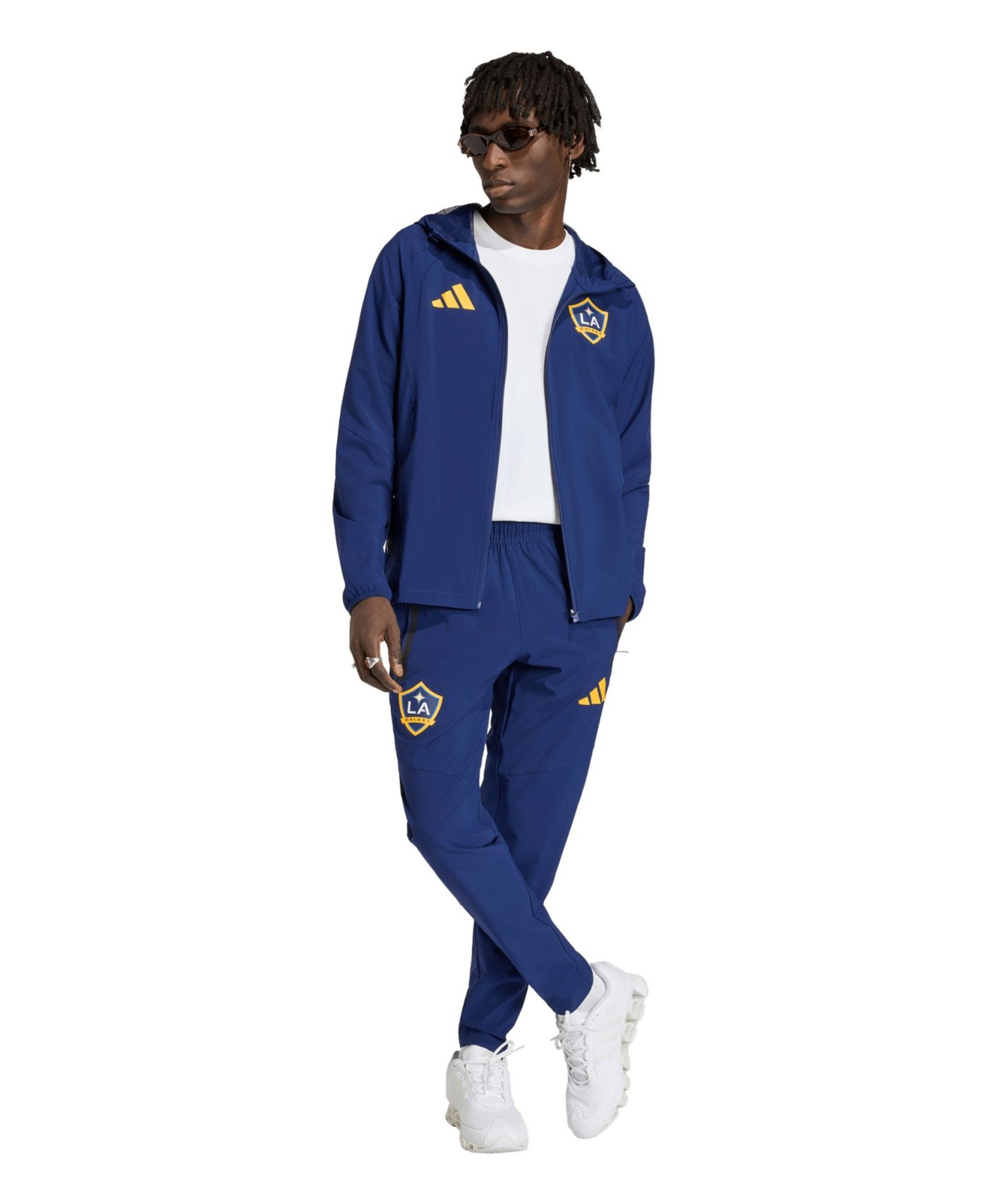 Men's Navy LA Galaxy Tiro Travel Pants