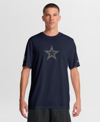 Men's Navy Dallas Cowboys Sideline Lead The Charge Legend Dri-FIT T-Shirt
