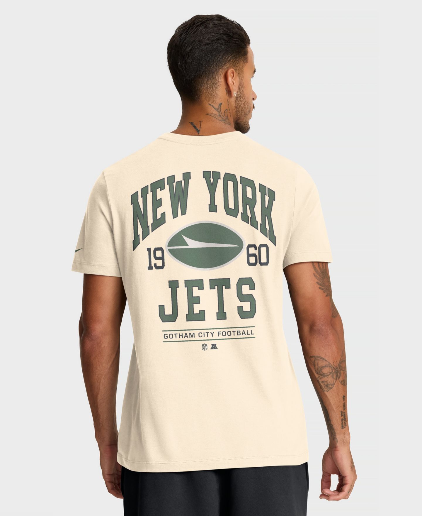 Мужская футболка Nike Natural New York Jets Freestyle Essential — фото 5
