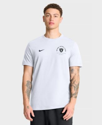 Men's White Las Vegas Raiders Split Logo T-Shirt