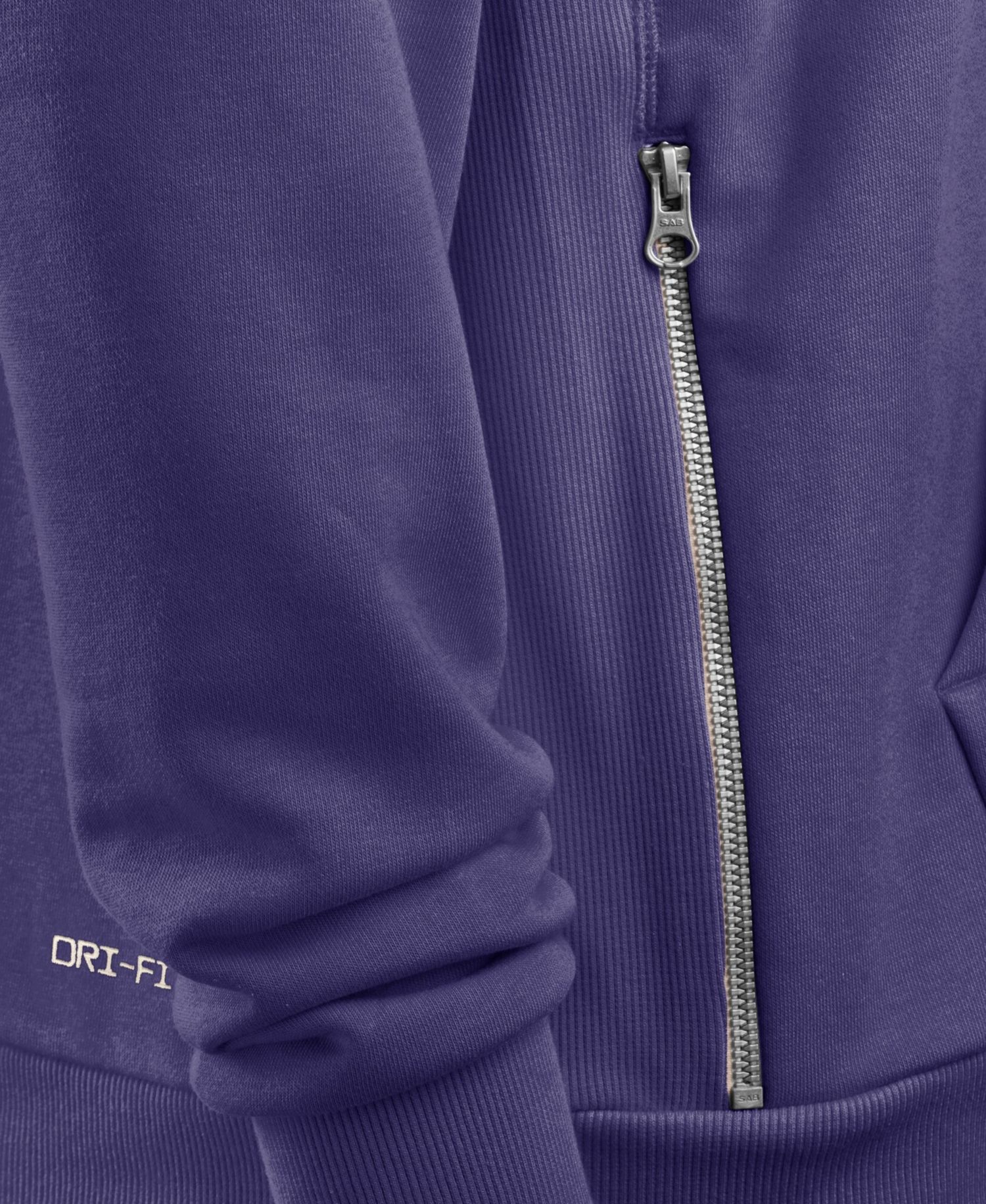 Men's Purple Minnesota Vikings Standard Issue Replay Officials Alternate Dri-FIT Hoodie