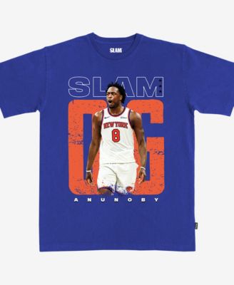 Men's and Women's OG Anunoby Blue New York Knicks T-Shirt