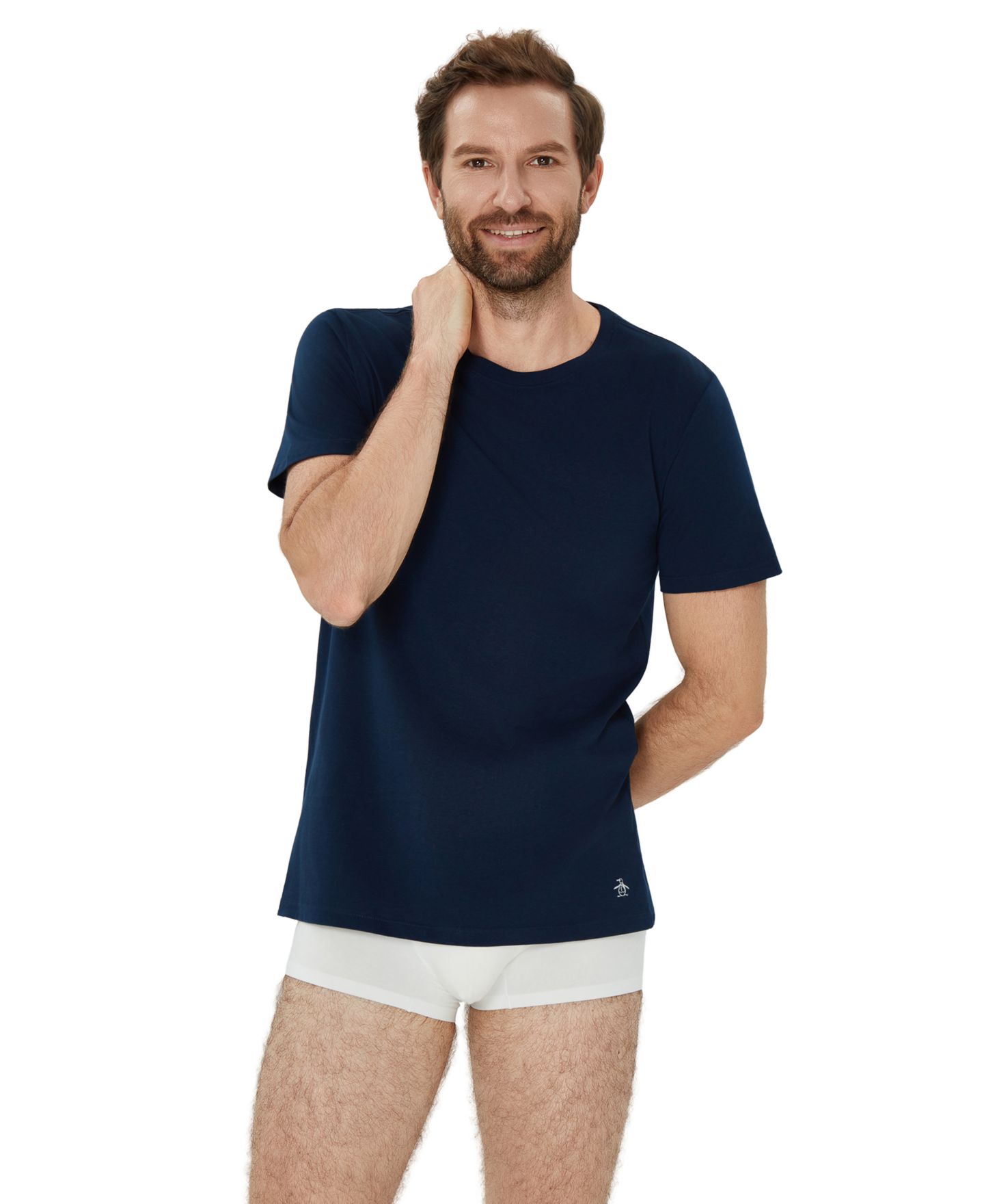 Мужские футболки Original Penguin Cotton Crewneck T-Shirt, 4-Pack, цвет: Разноцветный — фото 5