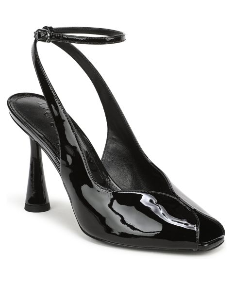 Женские туфли Sam Edelman Esme Stiletto Pumps, цвет: Чёрная лаковая кожа