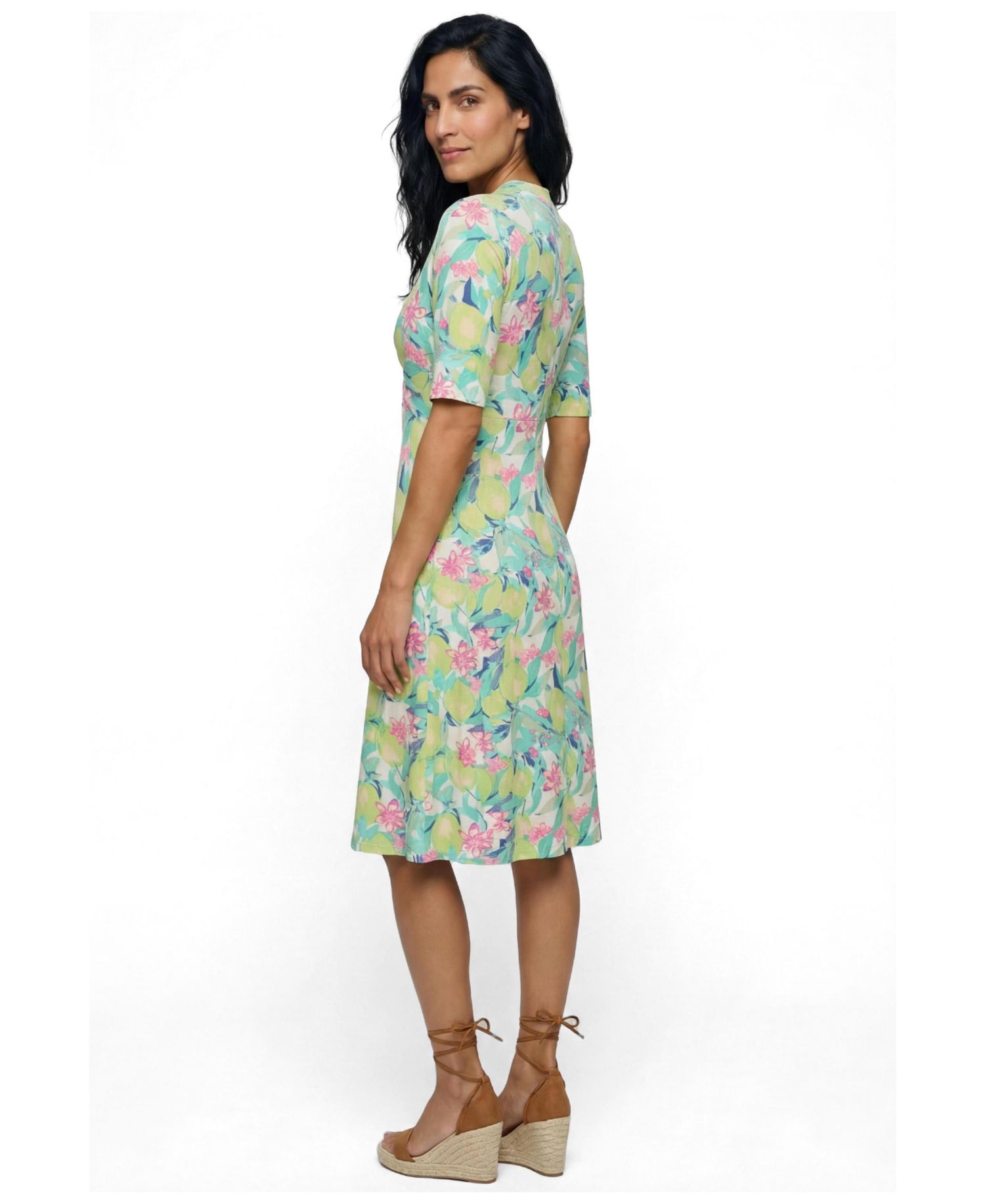 Women's Lush Lemon A-Line Dress