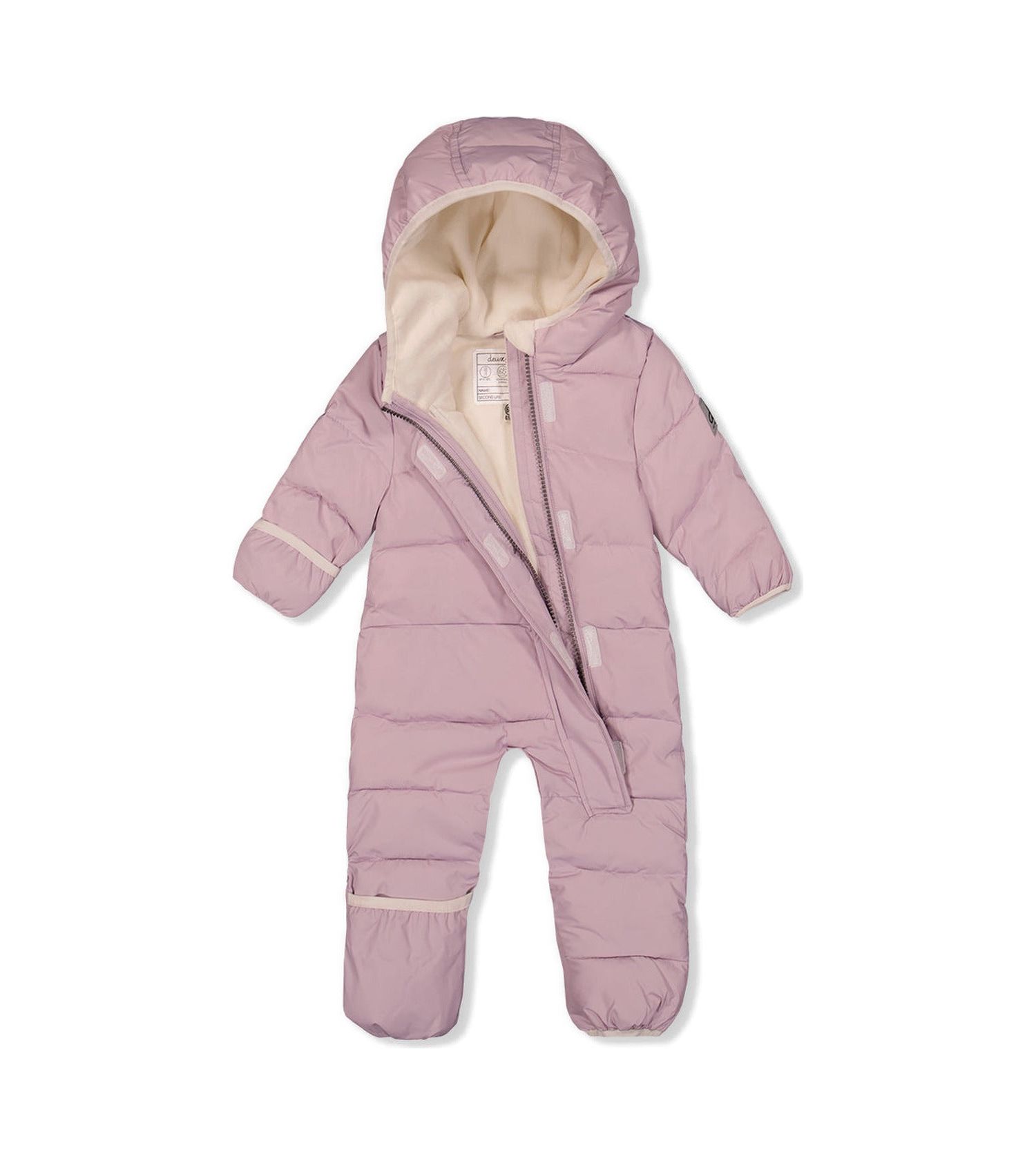 Baby Girls (3M-24M) Cloud One Piece Snowsuit Adapted for Car Seats