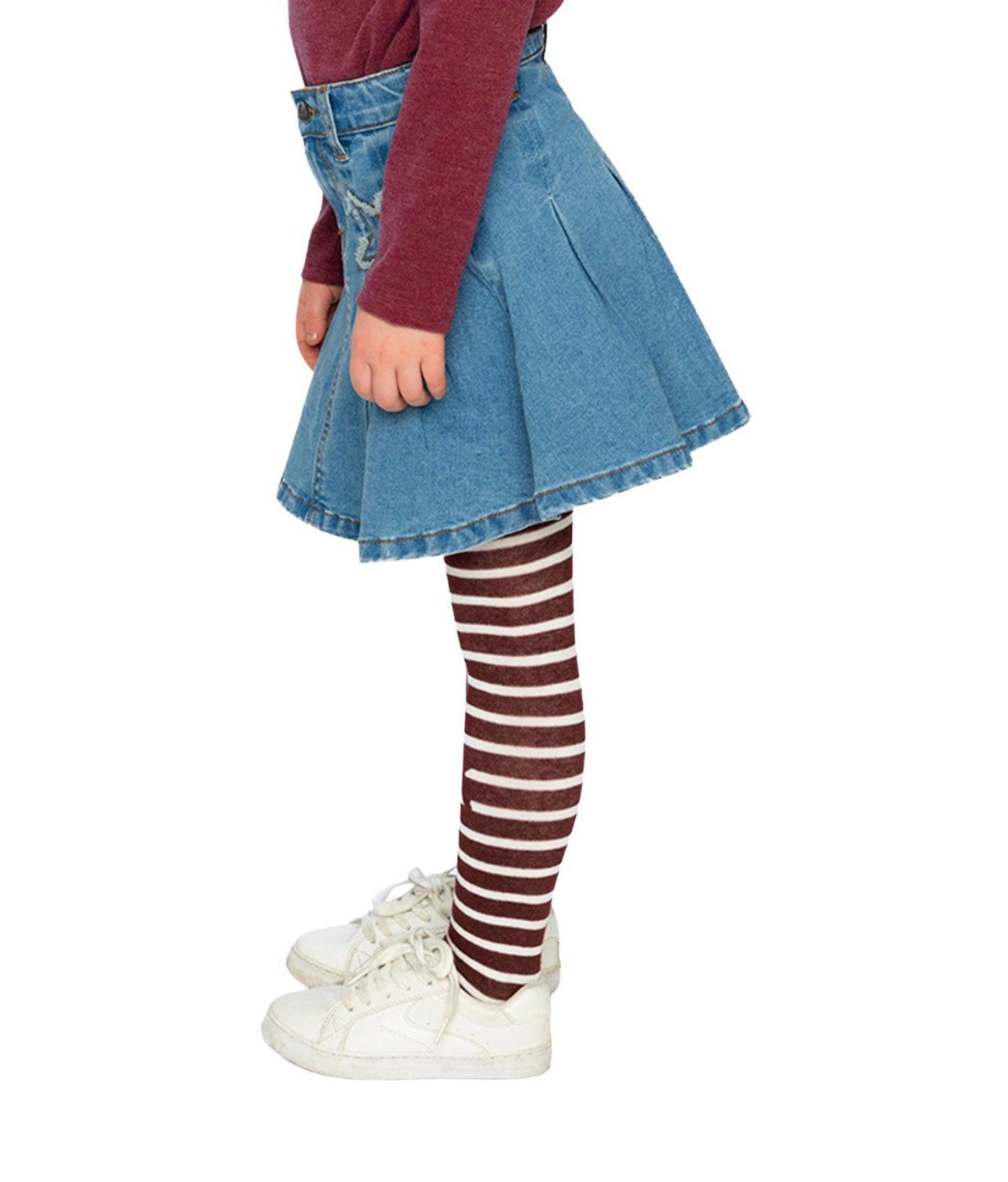 Юбка Deux par Deux (size 6 to 14) Pleated для девочек, цвет: Тёмно-синий джинсовый — фото 3
