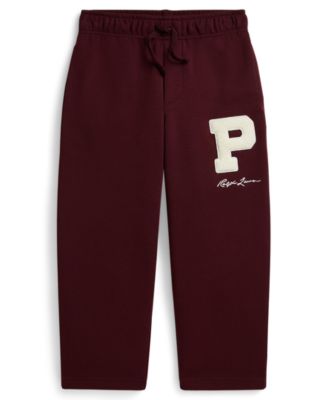 Boys' 2T-7 Double-Knit Track Pants