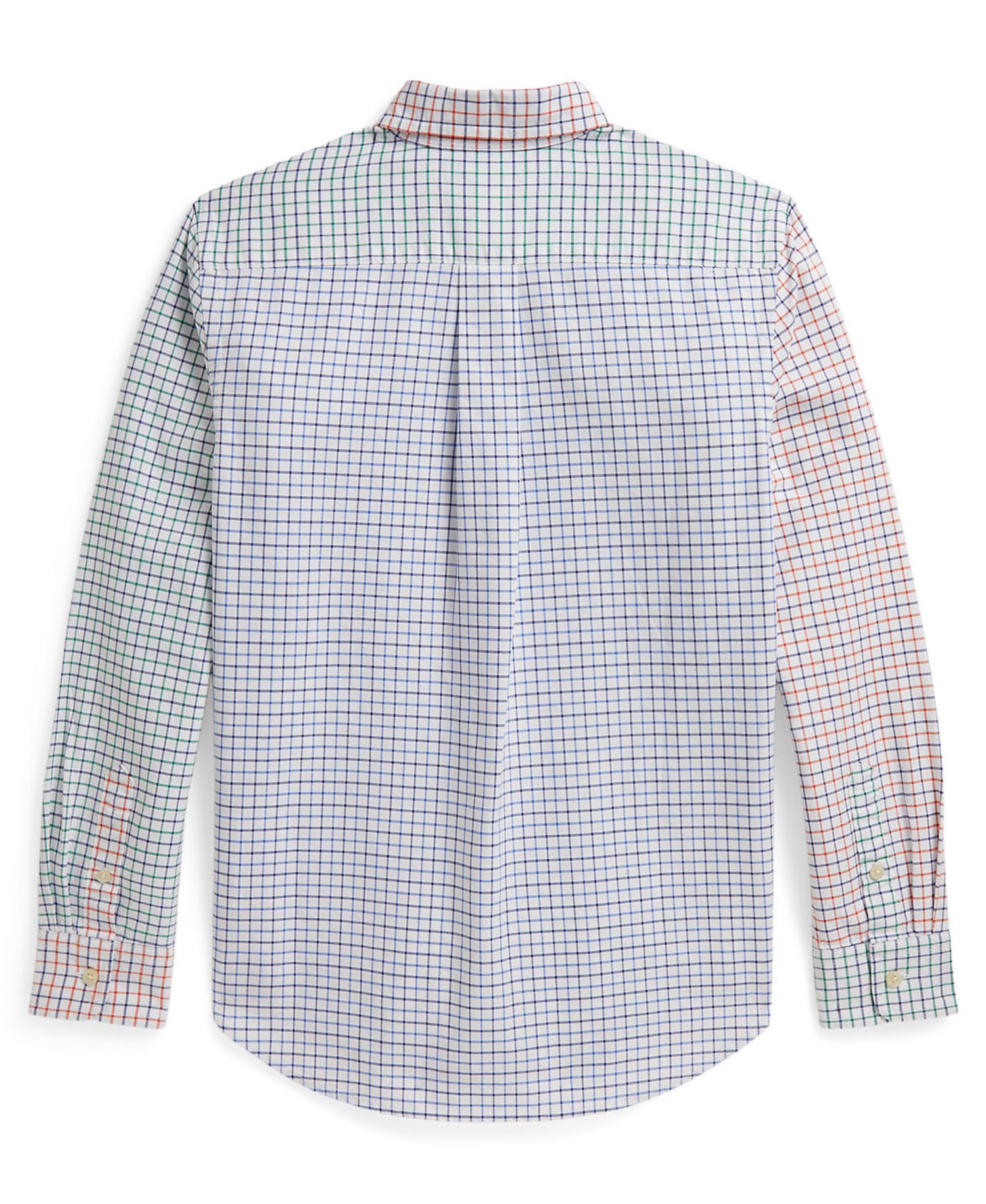 Boys' 8-20 Tattersall Cotton Oxford Shirt