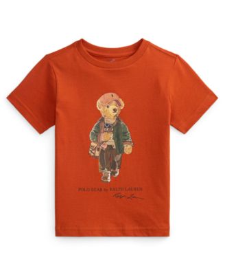 Boys' 2T-7 Polo Bear Cotton Jersey T-Shirt