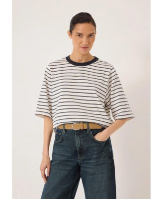 Women's Romina Cotton Stripe T-shirt