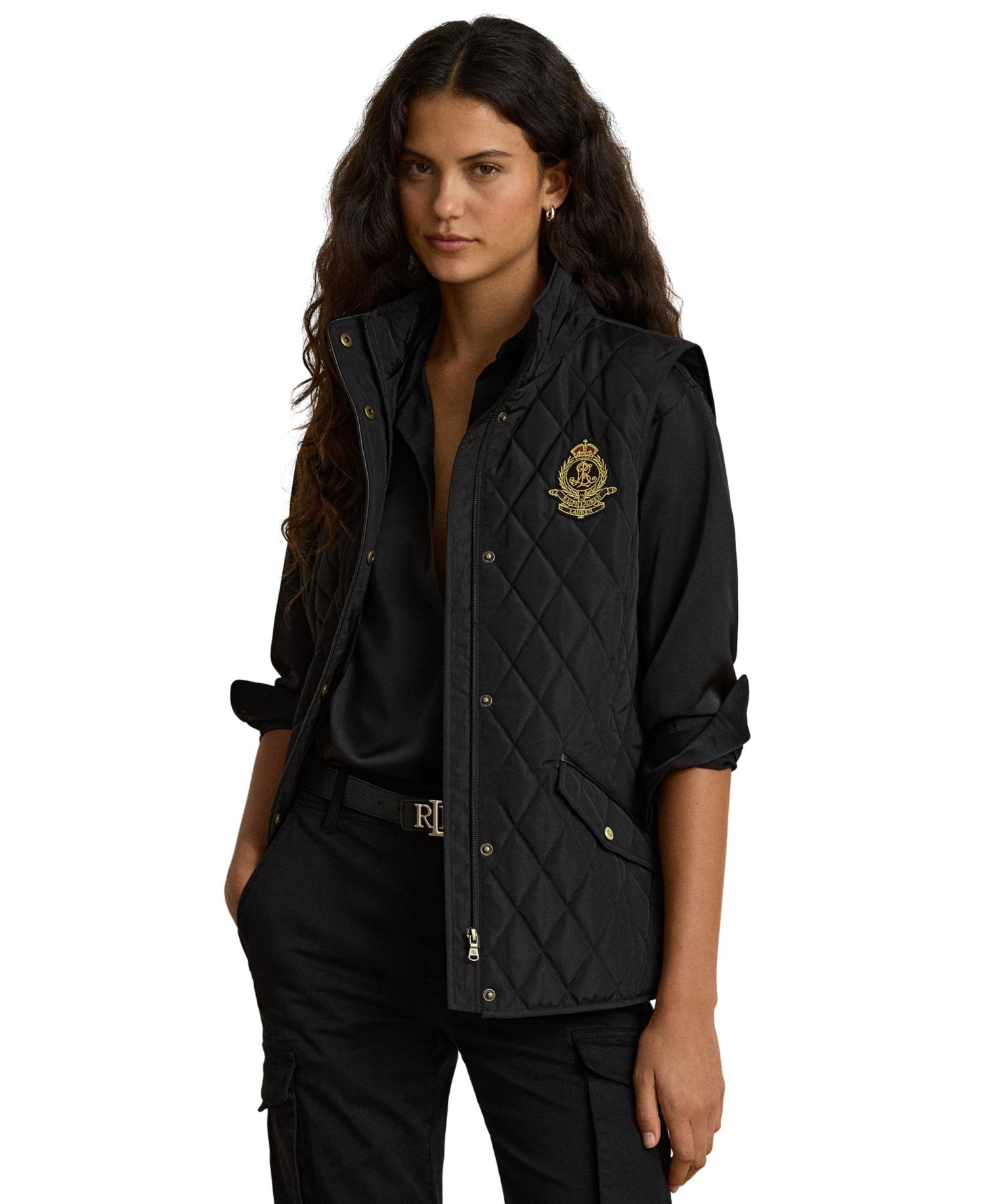 Women's Lined Diamond-Quilted Vest