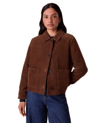 Womens Cord Utility Jacket