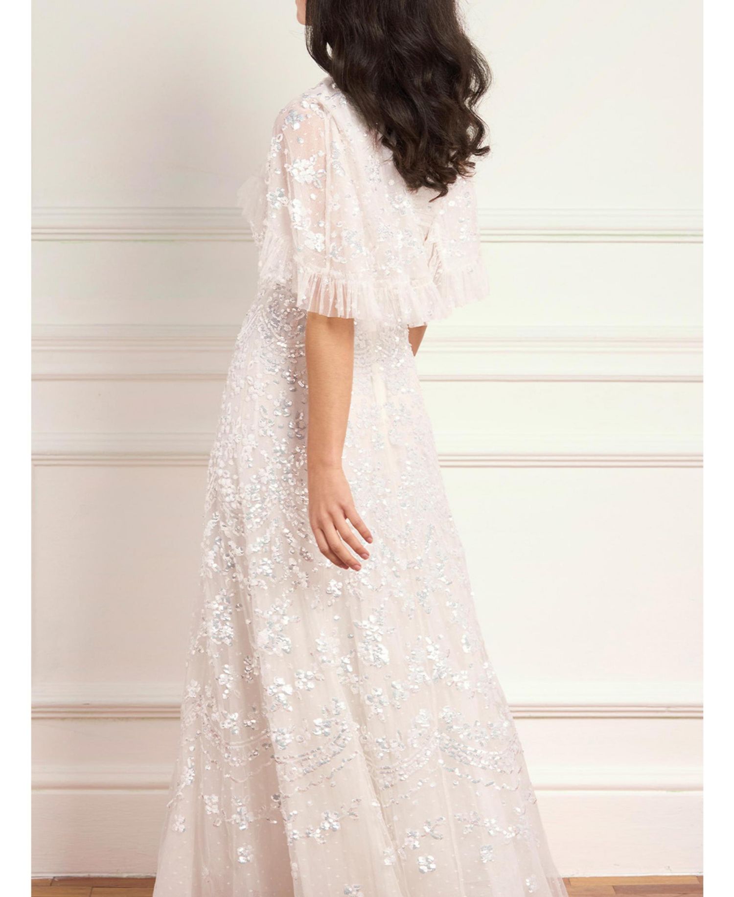 Women's Freya Cape Ankle Gown Dress