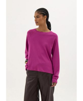 Women's Matilda Long-Sleeve Crewneck Raglan Top