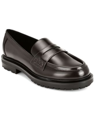 Women's Teven Slip-On Lug Sole Penny Loafers