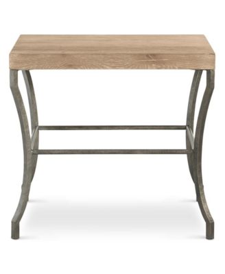 Tribeca 26" Wood Square Side Table