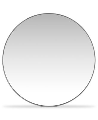 Tribeca 44" Steel Round Mirror