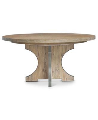 Tribeca 60" Wood Round Dining Table