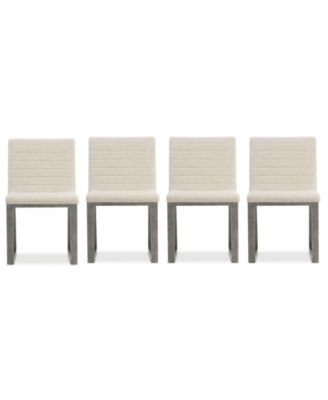 Tribeca 4-Piece Upholstered Side Chair Set