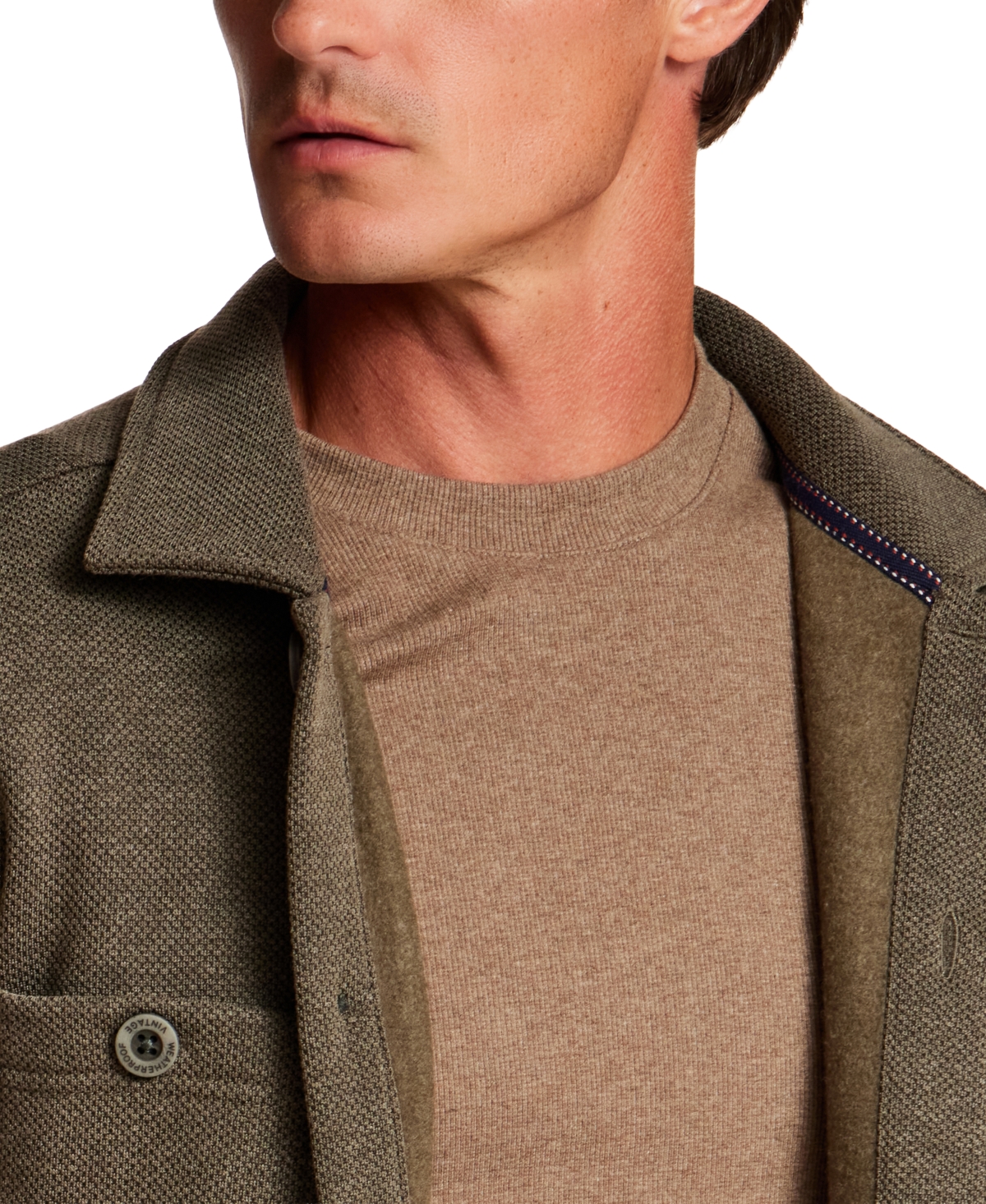 Weatherproof Vintage Men's Pebble Fleece Shirt Jacket
