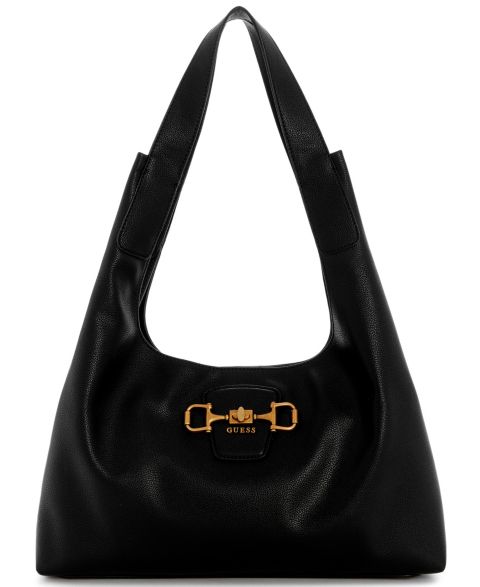 Женская сумка GUESS Sunset Large Hobo, цвет: Чёрный