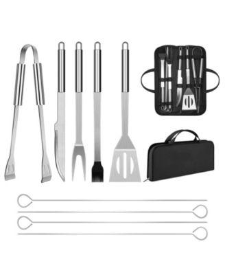 BBQ Tool Set Stainless Steel Grill Accessories with Bag