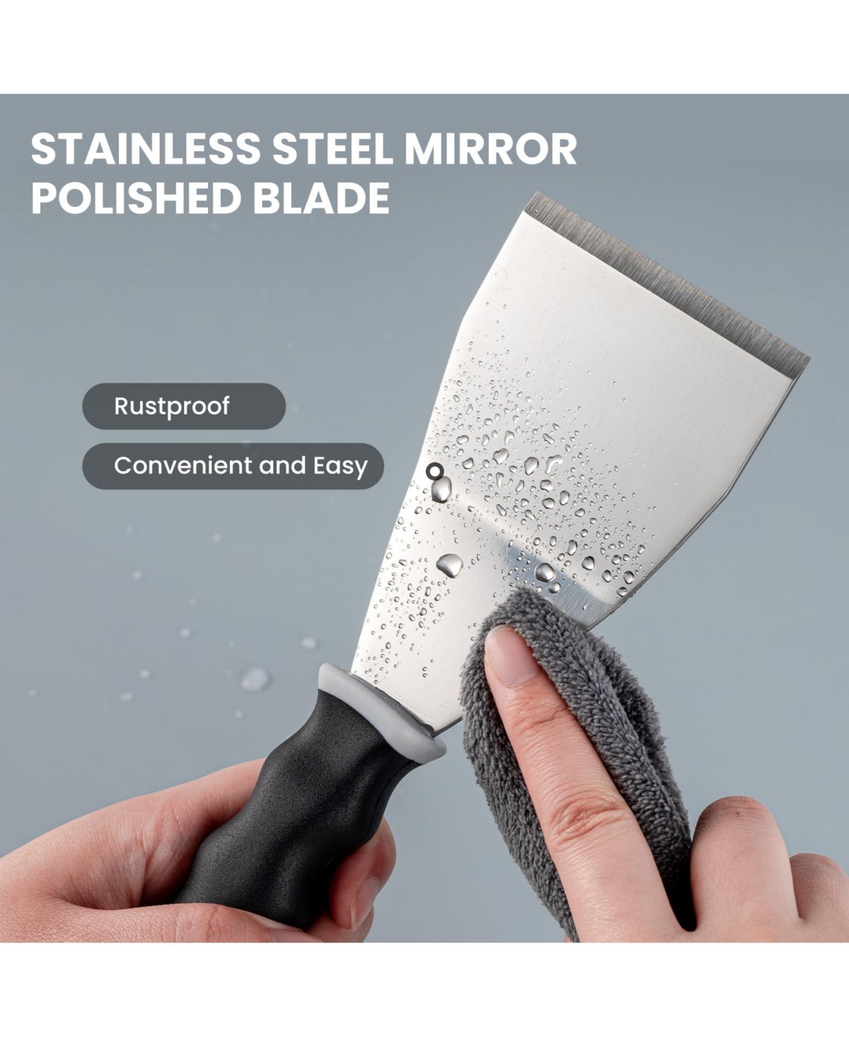Xdovet Scraper Putty Knife Stainless Steel Removing Repairing Tools