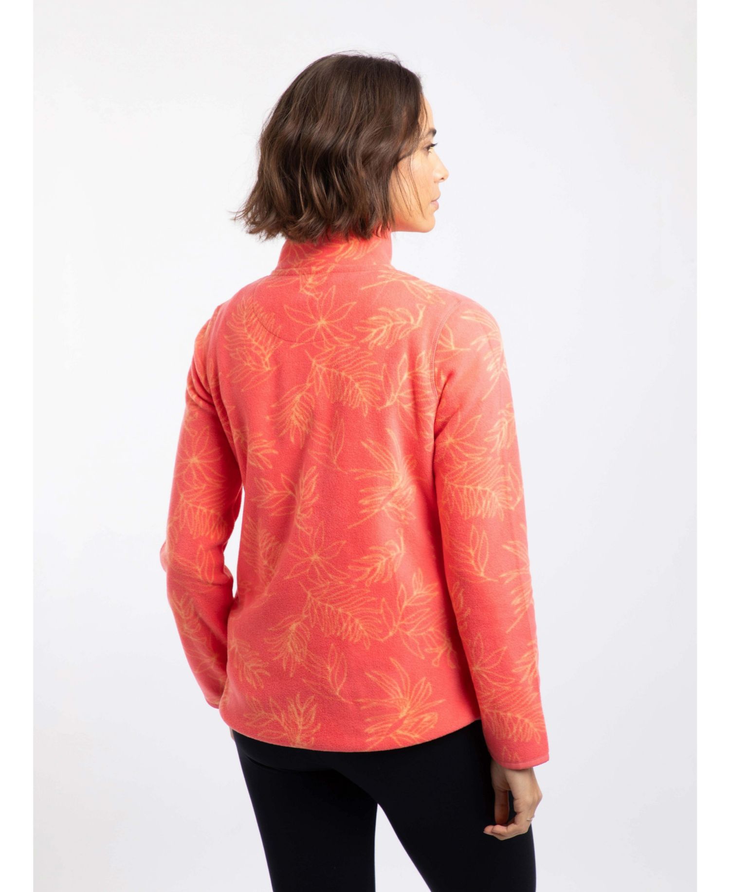 Women's Rochelle Printed Full-Zip Microfleece Jacket