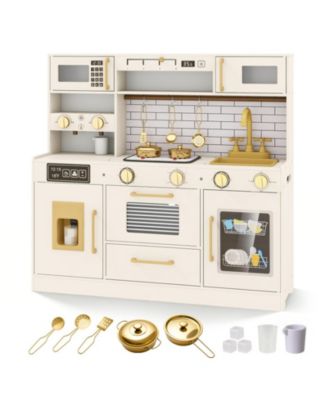 Sound-and-Light Stoves Water Dispenser 11-Piece Playset, Ages 3+