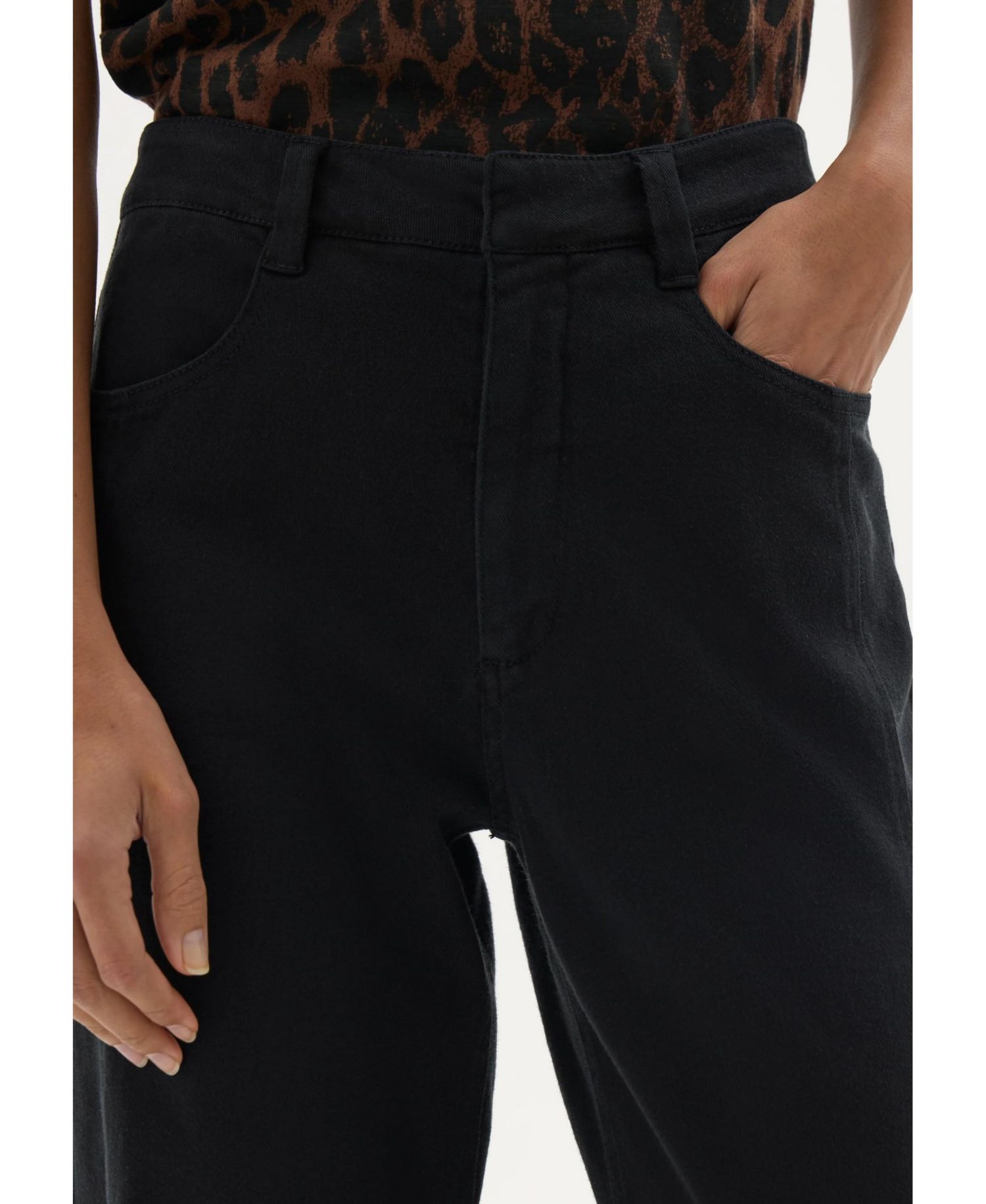Women's Cordi Barrel-Leg Twill Pants