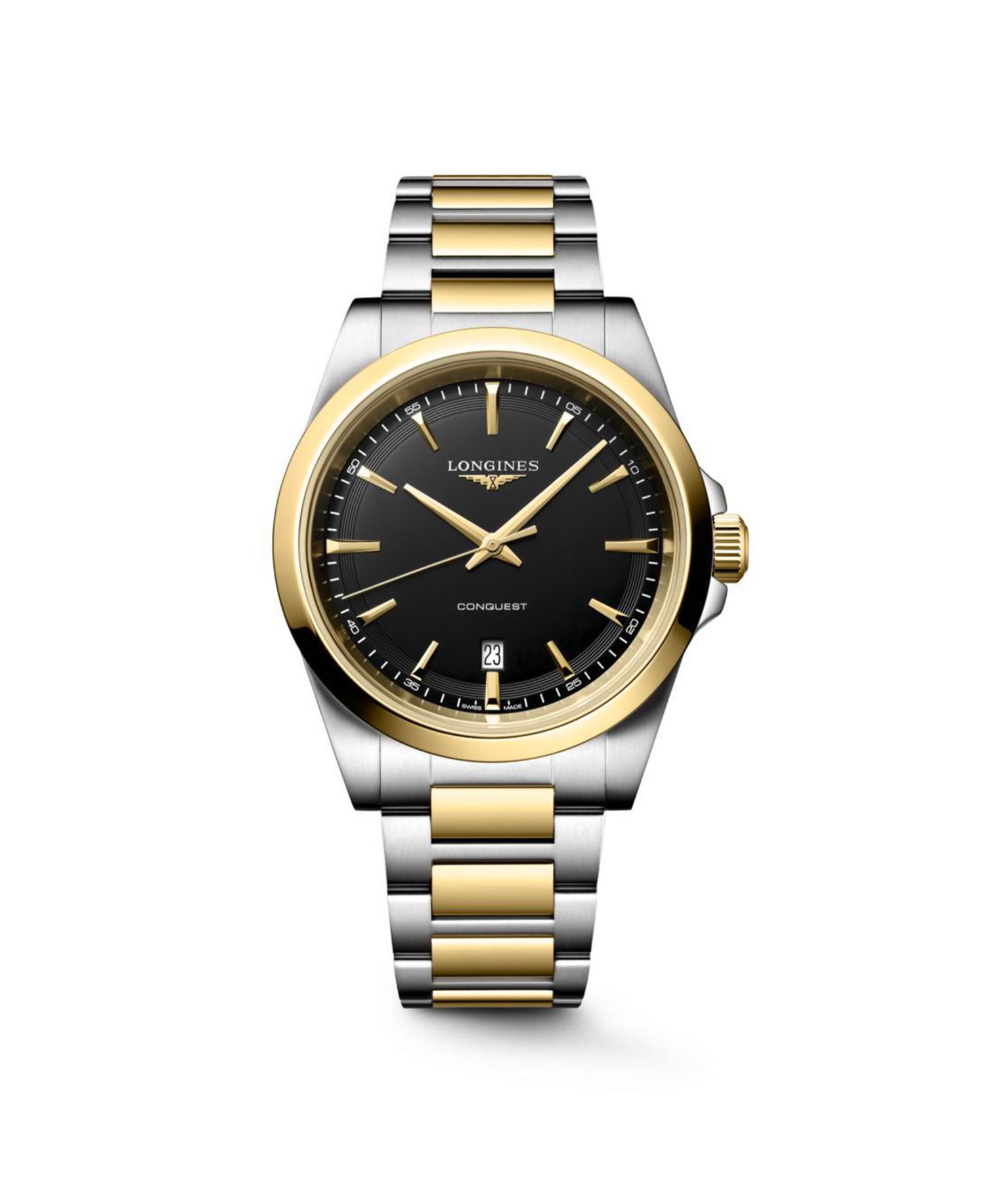 Men's Two-Tone PVD Stainless Steel Bracelet Watch 41mm