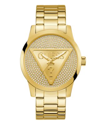 Men's Quartz Gold -Tone Stainless Steel Watch 44mm